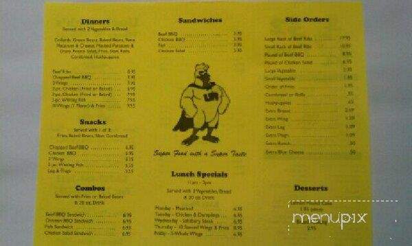 Uncle Rob Wings n Things - Chesapeake, VA menu_pic