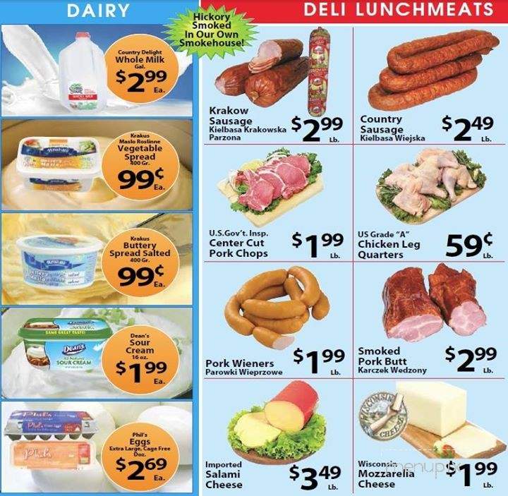 Laramie Bakery & Deli - Chicago, IL menu_pic