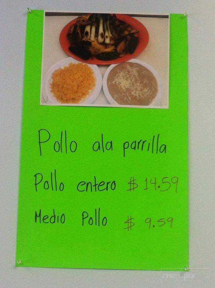 Baby Burritos - Chicago, IL menu_pic