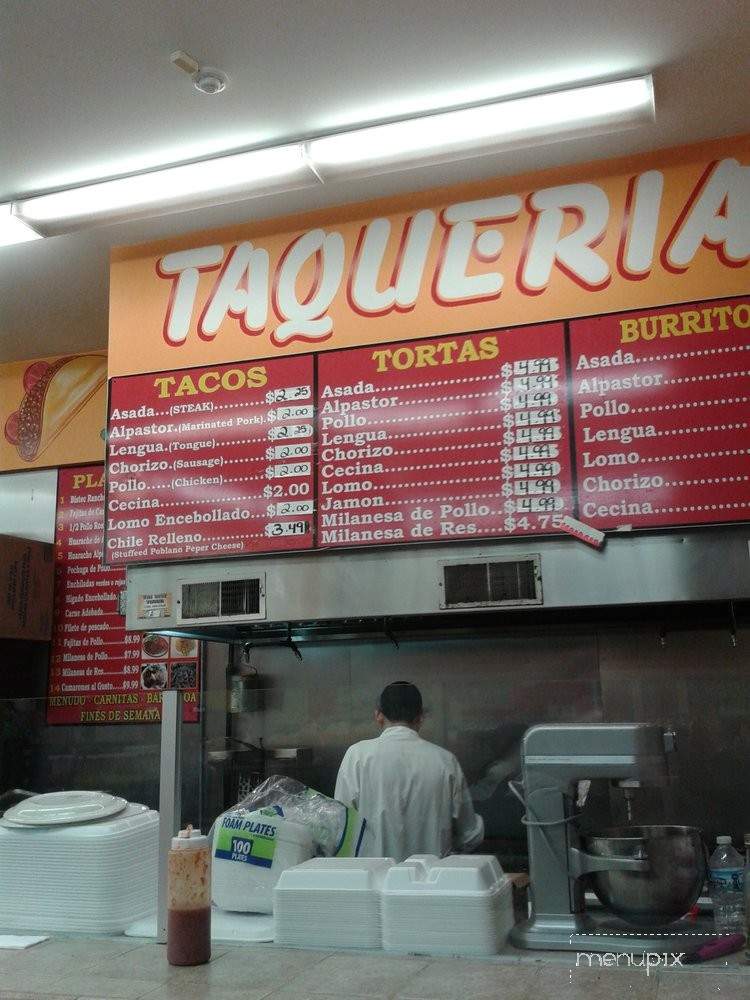 Los Potrillos - Chicago, IL menu_pic