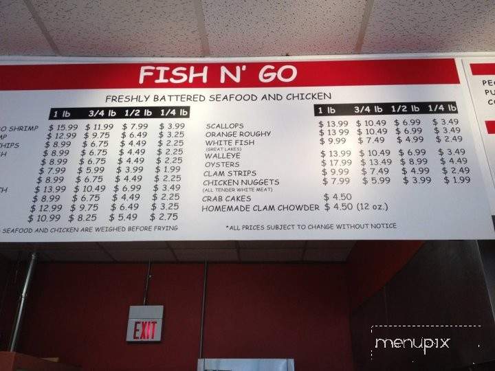 Fish n' Go - Chicago, IL menu_pic