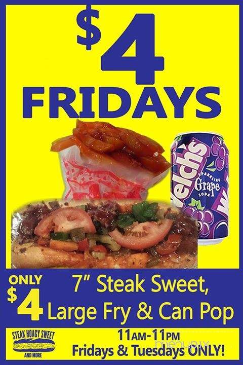 Steak Hoagy Sweet & More - Chicago, IL menu_pic