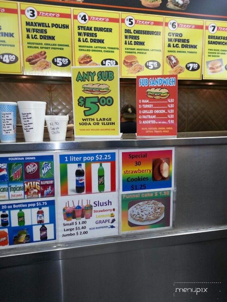 Terry's Place - Chicago, IL menu_pic