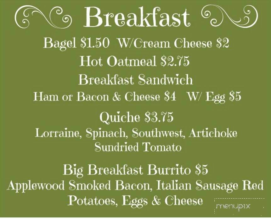 Oven Cafe & Marketplace - Chico, CA menu_pic
