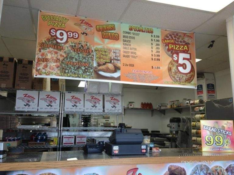 Zappy Pizza - Chula Vista, CA menu_pic
