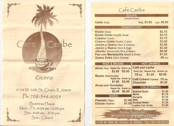 /380329572/Cafe-Caribe-Cicero-IL - Cicero, IL