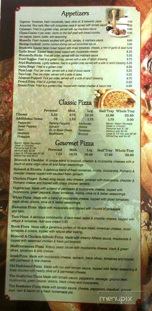 Royal Pizza & Italian Bistro - Clarence, NY menu_pic