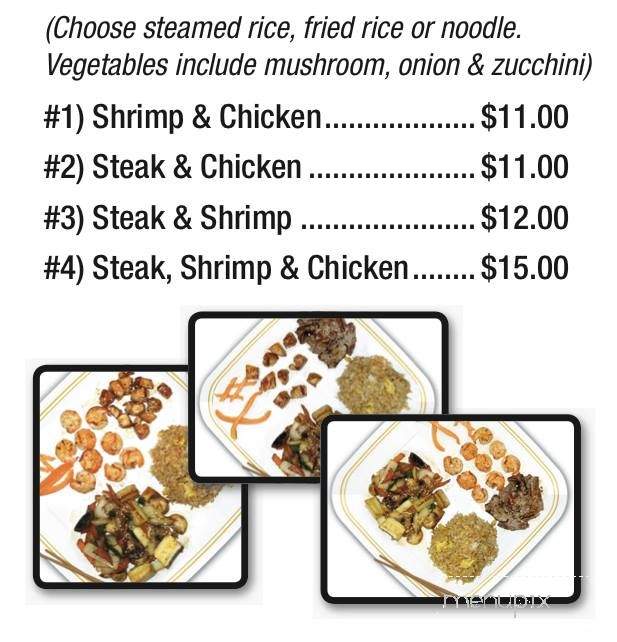 Sakura Japanese Cuisine Llp - Cleveland, OH menu_pic