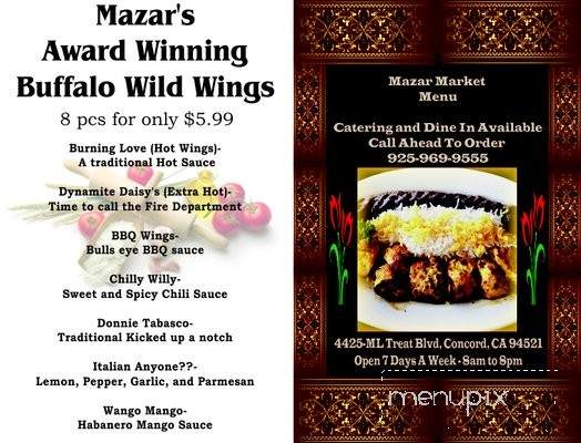 /380320012/Mazar-Market-and-Grill-Menu-Concord-CA - Concord, CA