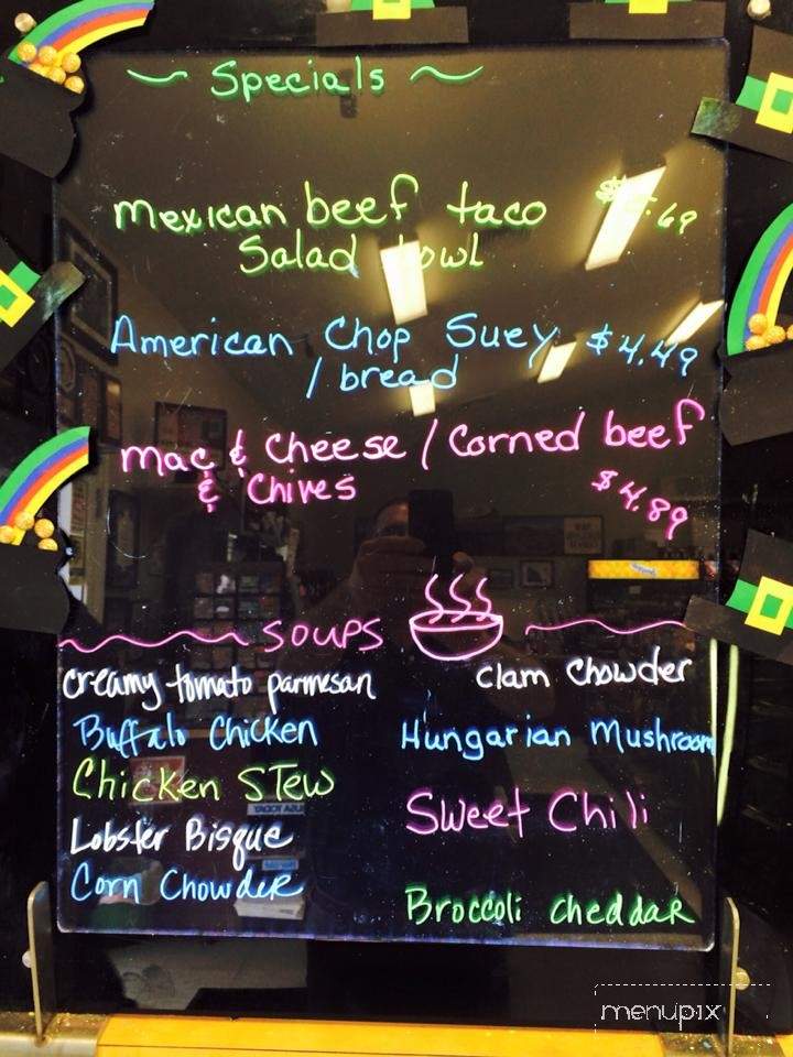 Cimos South End Deli - Concord, NH menu_pic