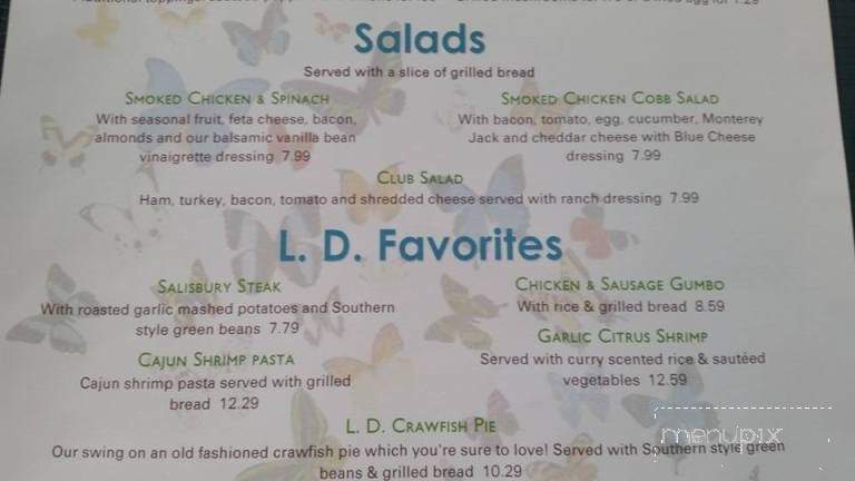 Laddie Daddy's Hillbilly Kitchen - Conway, AR menu_pic