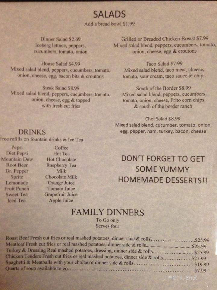 3 Way Cafe - Cortland, OH menu_pic