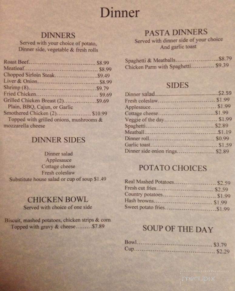 3 Way Cafe - Cortland, OH menu_pic