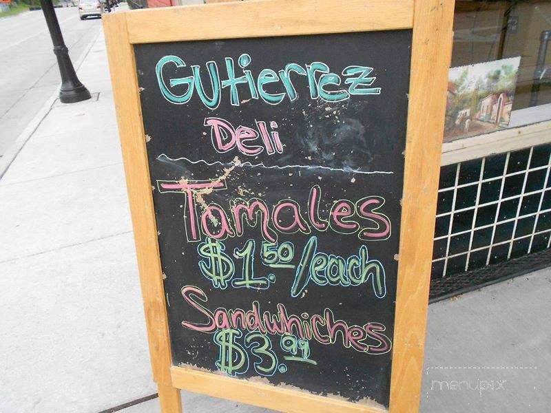 Gutierrez Deli - Covington, KY menu_pic