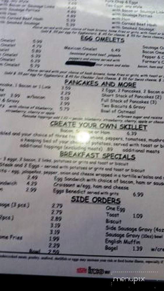 A J's Cafe - Crystal River, FL menu_pic