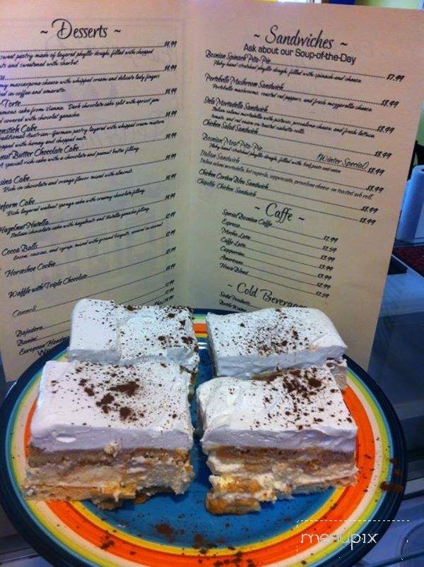 European Desserts and More. - Cumberland, MD menu_pic