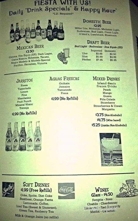 Los Reyes - Deland, FL menu_pic