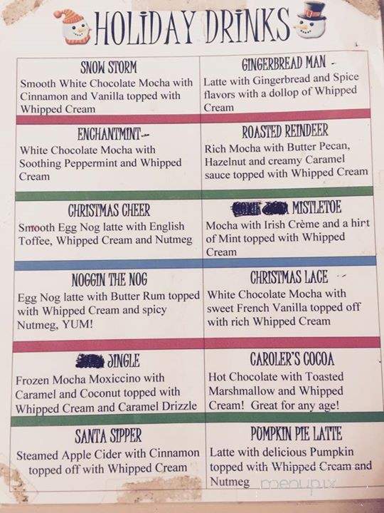 Big Star Coffee - Eagle, ID menu_pic