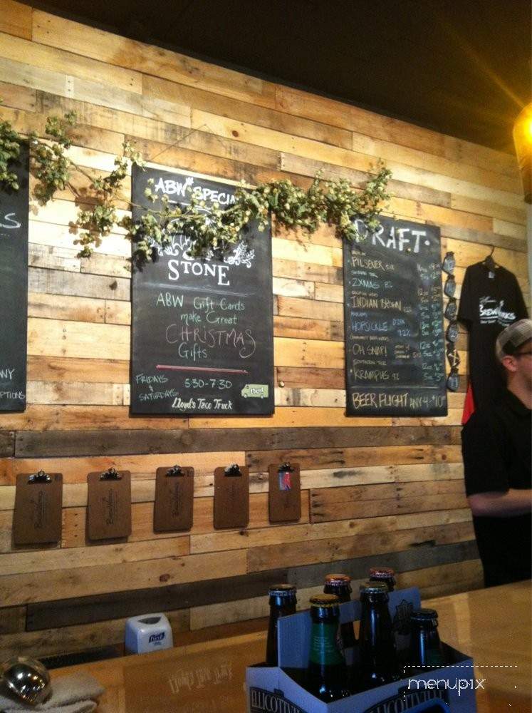 Aurora Brew Works - East Aurora, NY menu_pic