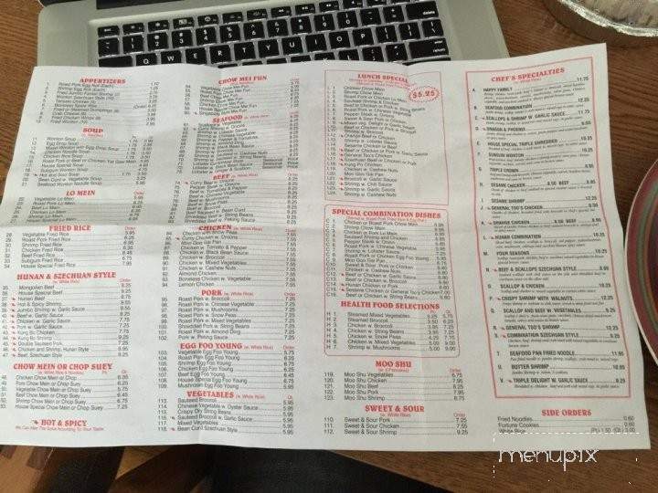 Lin's Express - East Lansing, MI menu_pic