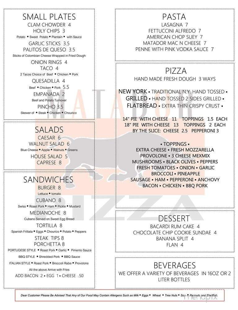 /380335053/Matador-Pizza-East-Providence-RI - East Providence, RI