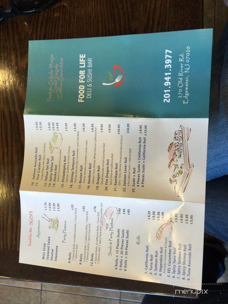 Food For Life Edgewater - Edgewater, NJ menu_pic