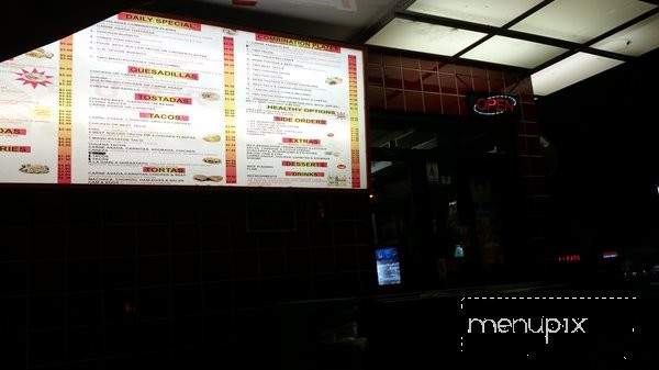 Santana Mexican Grill - El Cajon, CA menu_pic