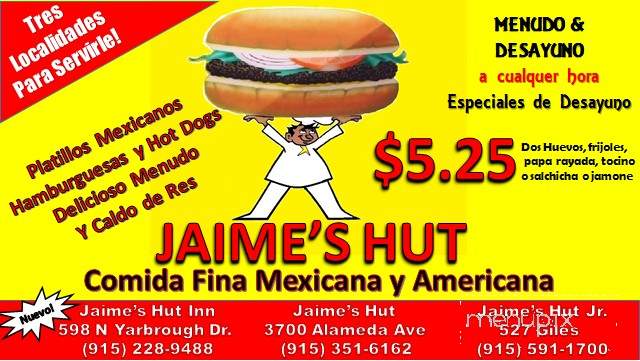 /380332007/Jaime-Hut-El-Paso-TX - El Paso, TX