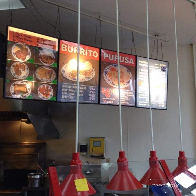 Nuevo Amanecer Pupuseria - Everett, WA menu_pic