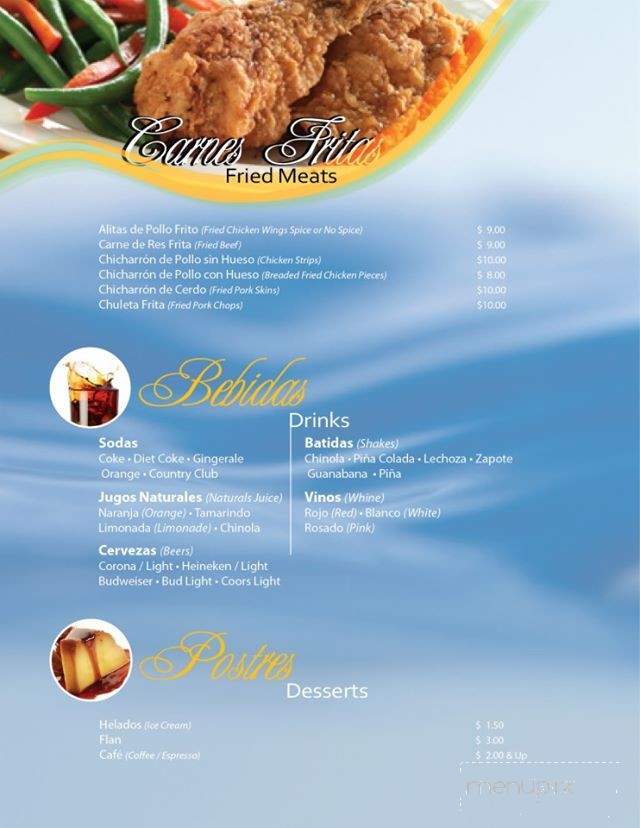 Riverside Sports Bar & Restaurant - Fall River, MA menu_pic