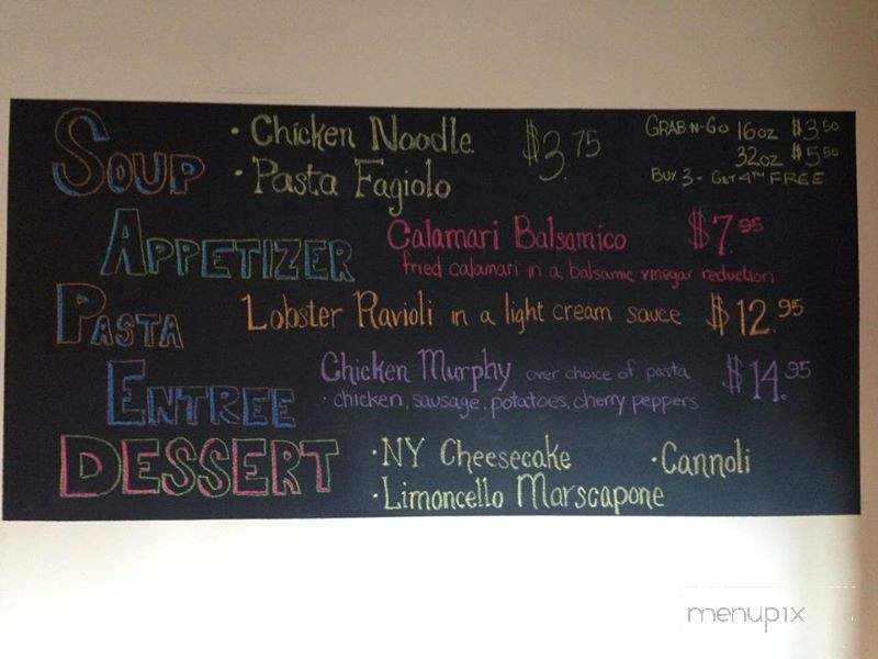 Twenty Five South - Fanwood, NJ menu_pic