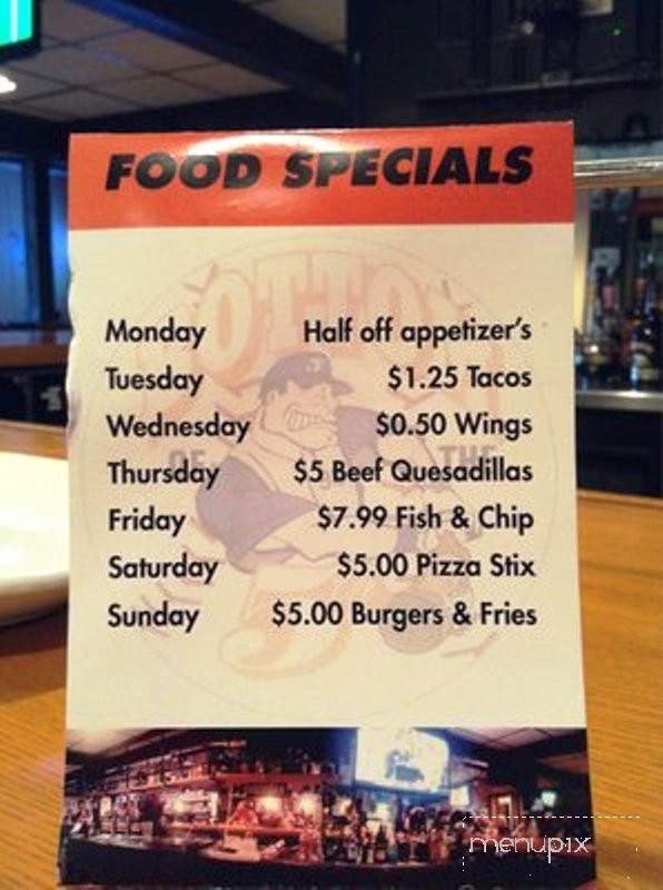 Bottom of the Fifth - Farmington Hills, MI menu_pic
