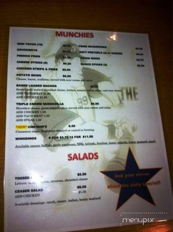 Bottom of the Fifth - Farmington Hills, MI menu_pic