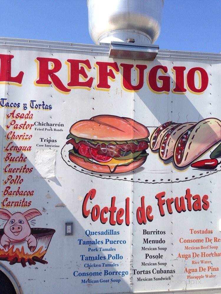 Menu Of Taqueria El Refugio In Fayetteville Nc 28303