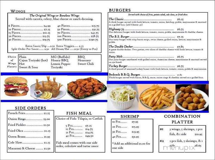 Chef Nate's Wings & Things - Flint, MI menu_pic