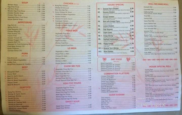 Tasty Buffet Floresville - Floresville, TX menu_pic