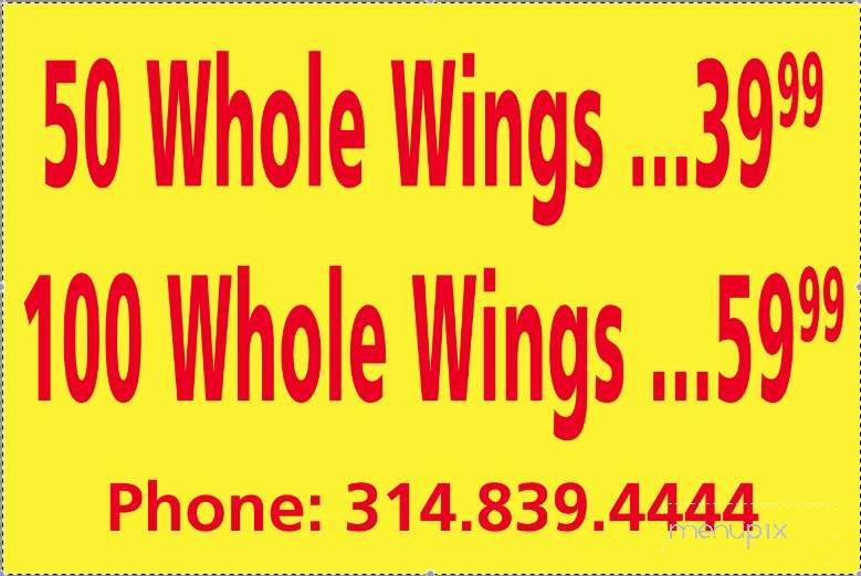 Miami Grill - Florissant, MO menu_pic