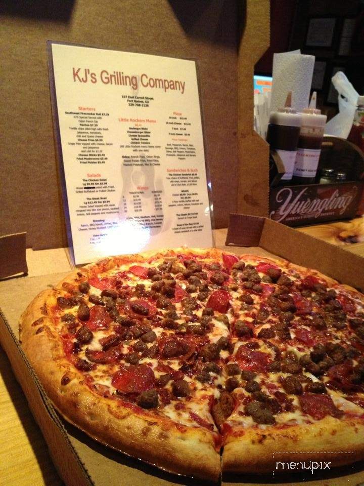 Kj's Grilling Company - Fort Gaines, GA menu_pic