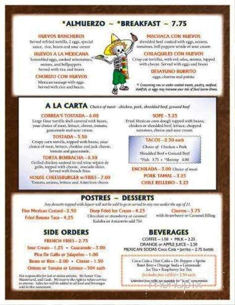 /380338363/Correa-s-Mexican-and-Seafood-Restaurant-Fort-Mohave-AZ - Fort Mohave, AZ