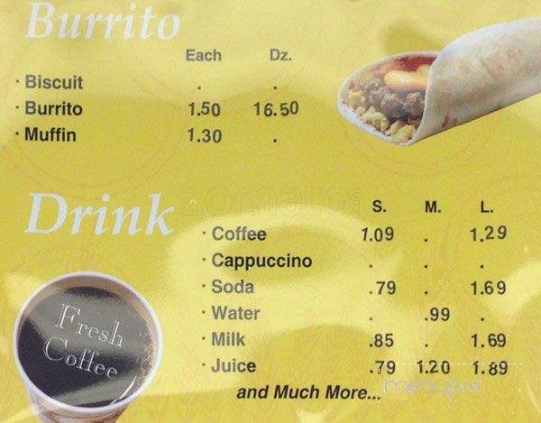 Happy Donuts - Fort Worth, TX menu_pic