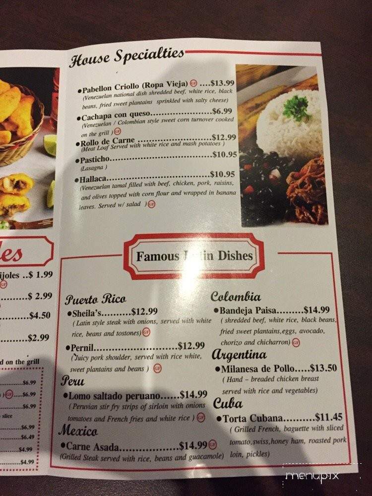 Taste Latino Restaurant - Fort Worth, TX menu_pic
