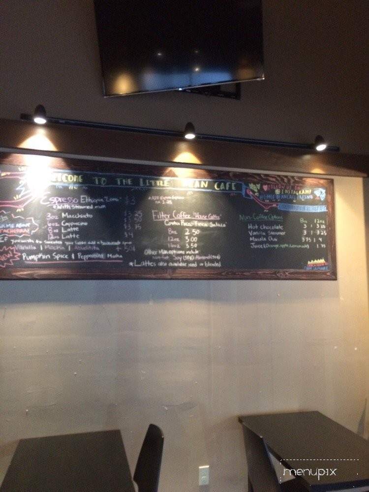 Little Bean Cafe - Fresno, CA menu_pic