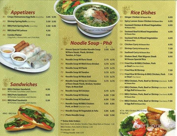 Ipho - Fullerton, CA menu_pic