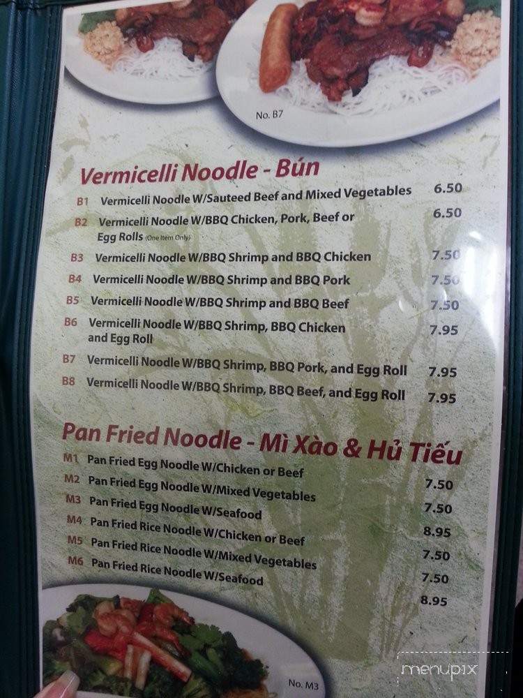 Ipho - Fullerton, CA menu_pic