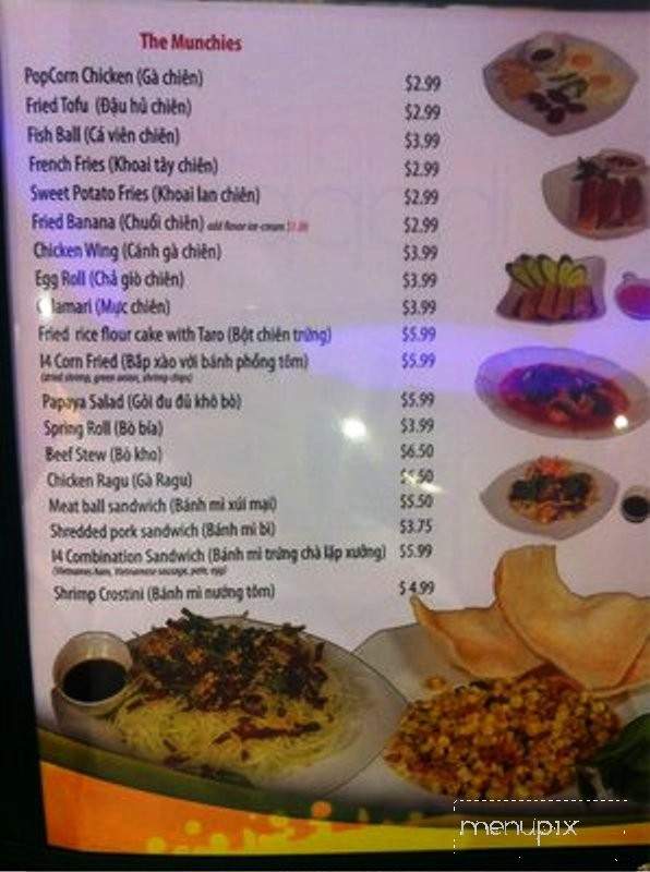 I4 Coffee - Garden Grove, CA menu_pic
