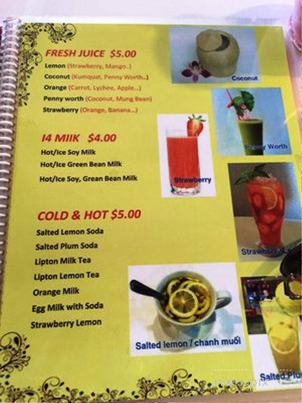 I4 Coffee - Garden Grove, CA menu_pic