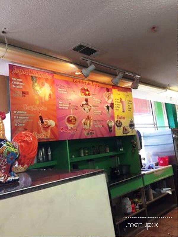 El Sabroso Taqueria - Garland, TX menu_pic