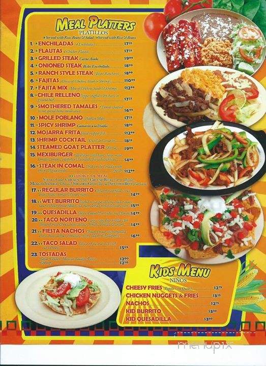 Universal Tamal - Goshen, IN menu_pic