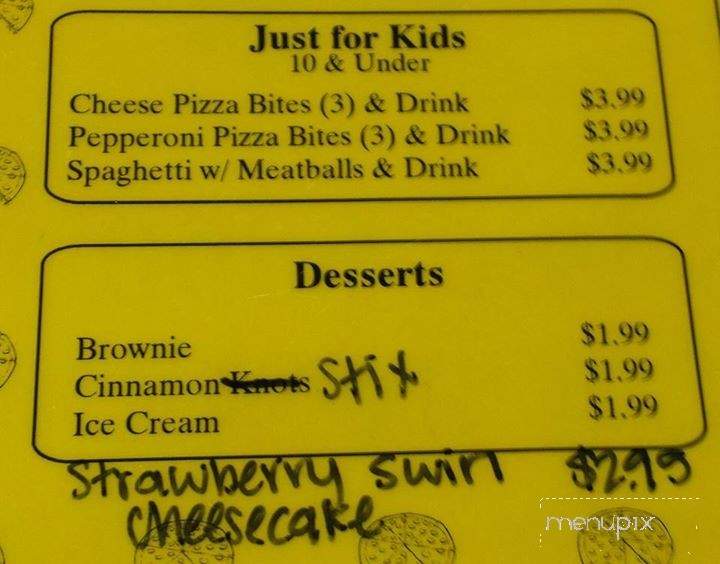 Chevy's Pizza - Gray, GA menu_pic