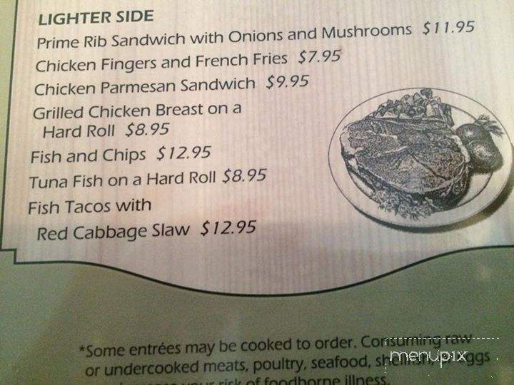 White Pine Inn - Greeley, PA menu_pic
